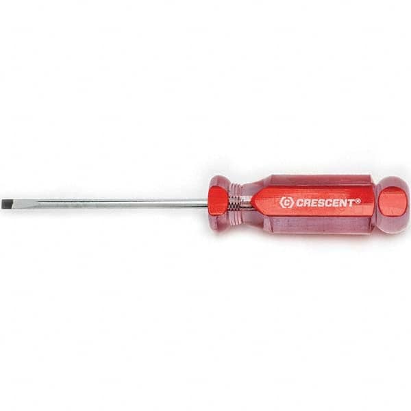 Crescent - Slotted Screwdrivers Tool Type: Screwdriver Overall Length Range: 7" - 9.9" - Eagle Tool & Supply