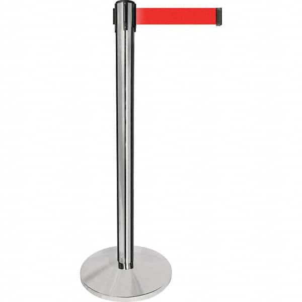 Tensator - Barrier Posts Type: Tensabarrier Post Post Color/Finish: Polished Chrome - Eagle Tool & Supply