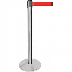 Tensator - Barrier Posts Type: Tensabarrier Post Post Color/Finish: Polished Chrome - Eagle Tool & Supply