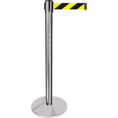 Tensator - Barrier Posts Type: Tensabarrier Post Post Color/Finish: Polished Chrome - Eagle Tool & Supply
