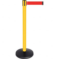 Tensator - Barrier Posts Type: Tensabarrier Post Post Color/Finish: Yellow - Eagle Tool & Supply