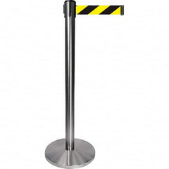 Tensator - Barrier Posts Type: Tensabarrier Post Post Color/Finish: Satin Chrome - Eagle Tool & Supply