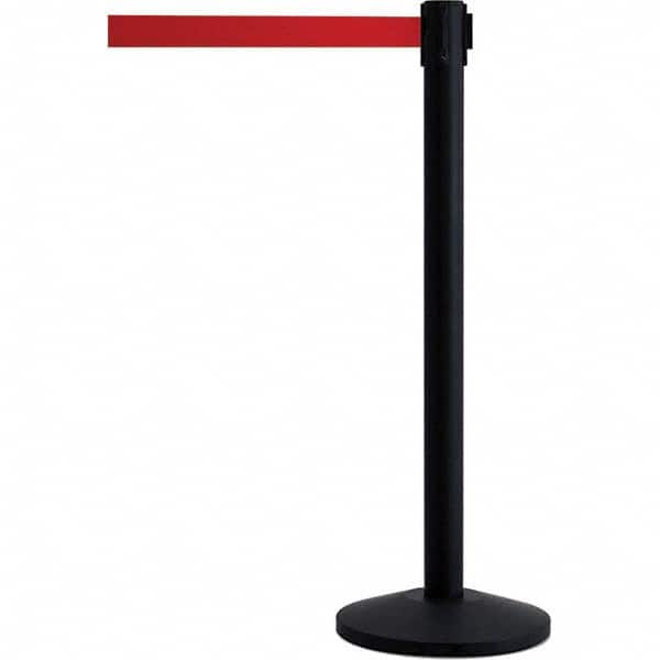 Tensator - Barrier Posts Type: Tensabarrier Post Post Color/Finish: Black - Eagle Tool & Supply