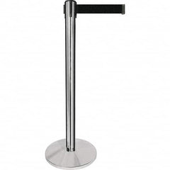 Tensator - Barrier Posts Type: Tensabarrier Post Post Color/Finish: Polished Chrome - Eagle Tool & Supply
