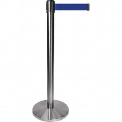 Tensator - Barrier Posts Type: Tensabarrier Post Post Color/Finish: Satin Chrome - Eagle Tool & Supply