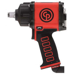 Chicago Pneumatic - Air Impact Wrenches & Ratchets Drive Size: 1/2 Handle Type: Pistol Grip - Eagle Tool & Supply