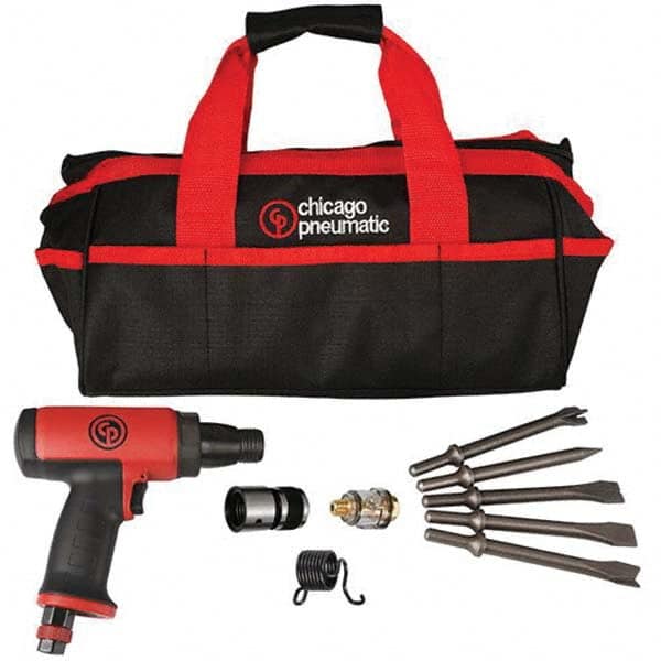 Chicago Pneumatic - 3,500 BPM, 2.64" Long Stroke, Air Chipping Hammer - Eagle Tool & Supply