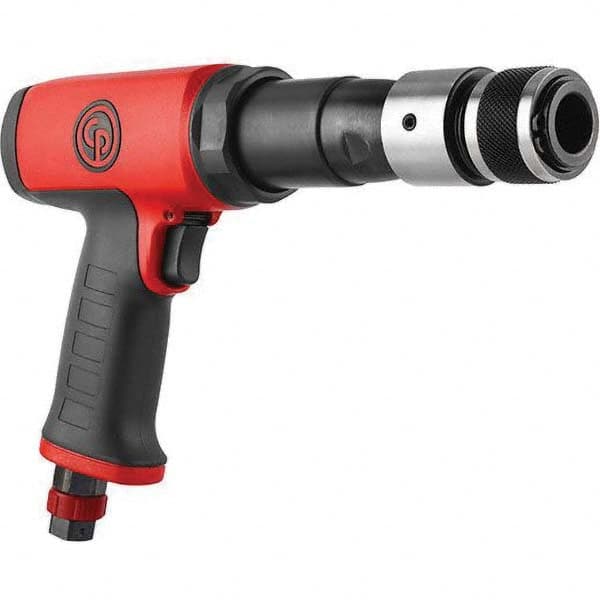 Chicago Pneumatic - 2,500 BPM, 3-1/2" Long Stroke, Air Chipping Hammer - Eagle Tool & Supply