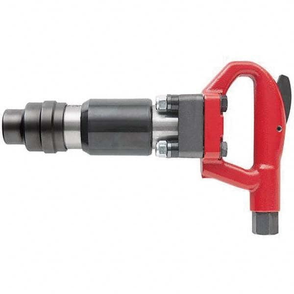 Chicago Pneumatic - 2,600 BPM, 1-1/8" Long Stroke, Air Chipping Hammer - Eagle Tool & Supply