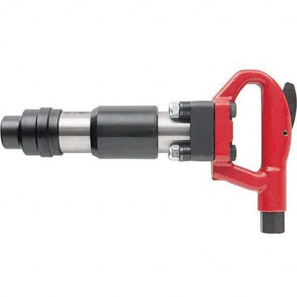 Chicago Pneumatic - 2,150 BPM, 1-1/8" Long Stroke, Air Chipping Hammer - Eagle Tool & Supply