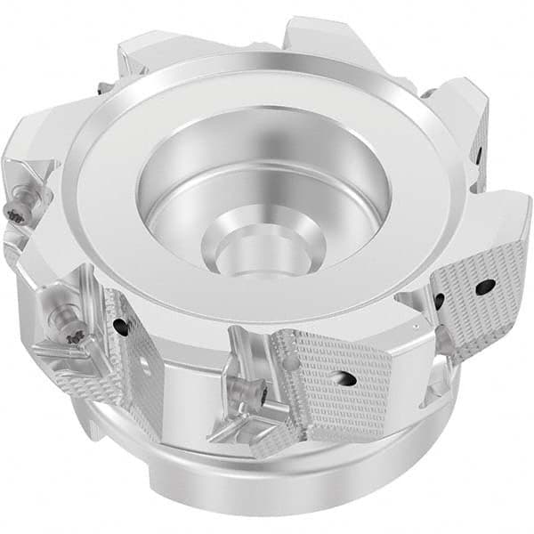 Seco - Indexable Square-Shoulder Face Mills Cutting Diameter (Inch): 4 Cutting Diameter (Decimal Inch): 4.0000 - Eagle Tool & Supply