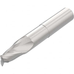 Niagara Cutter - 1/2" Diam 2 Flute Solid Carbide 0.03" Corner Radius End Mill - Eagle Tool & Supply