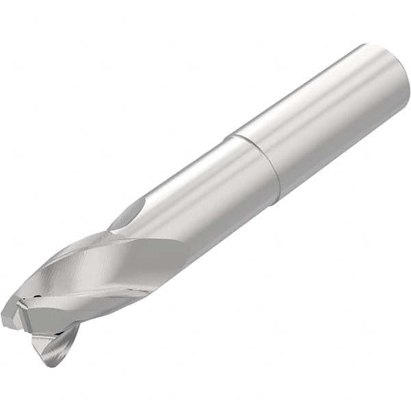 Niagara Cutter - 1/2" Diam 3 Flute Solid Carbide 0.03" Corner Radius End Mill - Eagle Tool & Supply