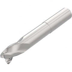 Niagara Cutter - 1" Diam 3 Flute Solid Carbide 0.12" Corner Radius End Mill - Eagle Tool & Supply