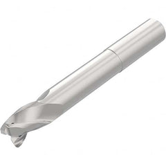 Niagara Cutter - 1/2" Diam 3 Flute Solid Carbide 0.06" Corner Radius End Mill - Eagle Tool & Supply