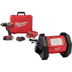 Milwaukee Tool - Cordless Drills Battery Voltage: 18 Battery Chemistry: Lithium-Ion - Eagle Tool & Supply