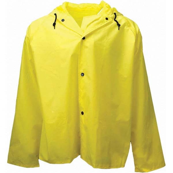 Neese - Size 6XL Yellow Flame Resistant/Retardant Rain Jacket - Eagle Tool & Supply