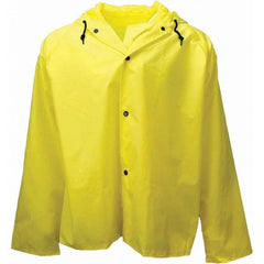 Neese - Size 5XL Yellow Flame Resistant/Retardant Rain Jacket - Eagle Tool & Supply