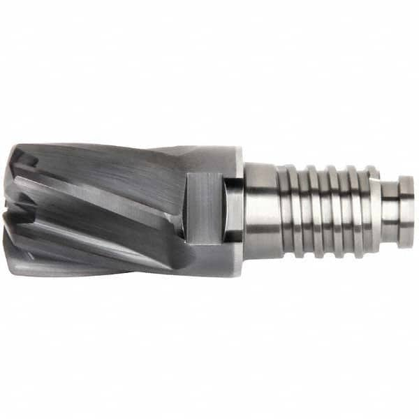 Kennametal - Corner Radius & Corner Chamfer End Mill Heads Mill Diameter (Inch): 1/2 Mill Diameter (Decimal Inch): 0.5000 - Eagle Tool & Supply