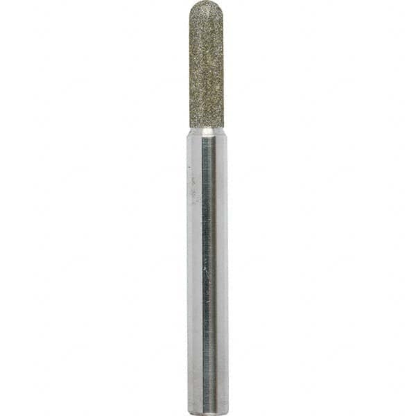 Strauss - Grinding Pins Abrasive Head Diameter (Decimal Inch): 0.375 Abrasive Head Diameter (Inch): 3/8 - Eagle Tool & Supply