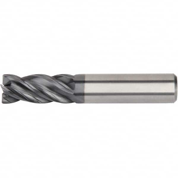 Kennametal - 10mm Diam 4 Flute Solid Carbide 0.5mm Chamfer Width Corner Chamfer End Mill - Eagle Tool & Supply
