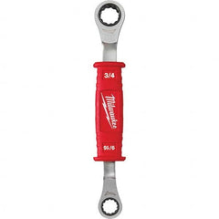 Milwaukee Tool - Combination Wrenches Type: Combination Wrench Tool Type: Ratcheting; Reversible Ratcheting - Eagle Tool & Supply