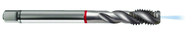 M20x1.5 6H 4-Flute Cobalt Red Ring Semi-Bottoming 40 degree Spiral Flute Tap-Bright - Eagle Tool & Supply