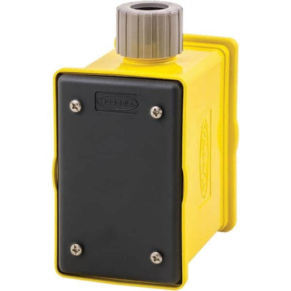 Hubbell Wiring Device-Kellems - Electrical Outlet Boxes & Switch Boxes Enclosure Type: Portable Outlet Box Enclosure Shape: Rectangle - Eagle Tool & Supply