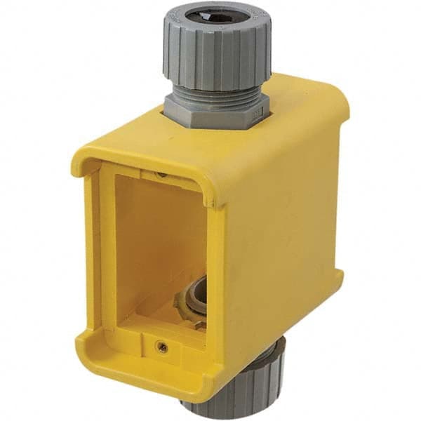 Hubbell Wiring Device-Kellems - Electrical Outlet Boxes & Switch Boxes Enclosure Type: Portable Outlet Box Enclosure Shape: Rectangle - Eagle Tool & Supply