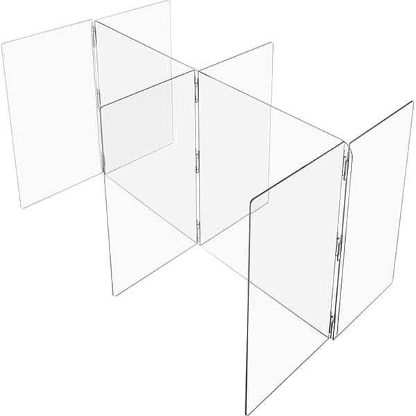 USA Sealing - 48" x 72" Partition & Panel System-Social Distancing Barrier - Eagle Tool & Supply