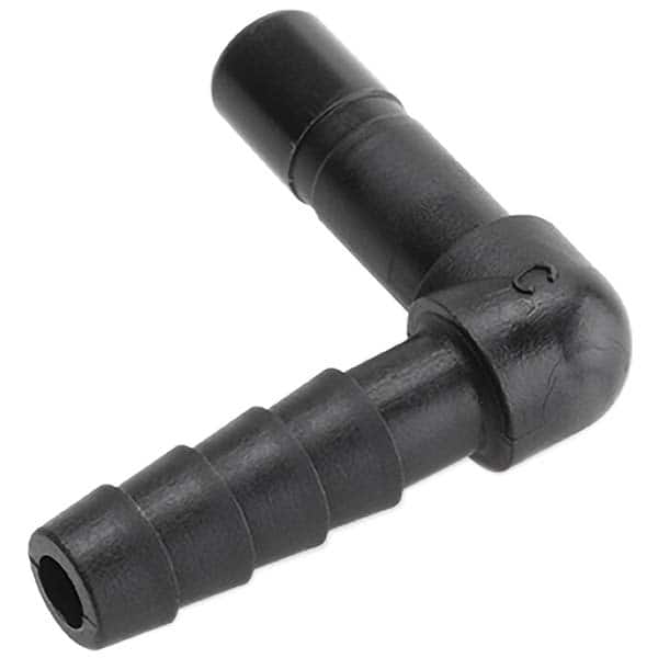 Parker - Plastic Push-To-Connect Tube Fittings Type: Tube Elbow Barb Connector Tube Outside Diameter (Inch): 3/8 - Eagle Tool & Supply