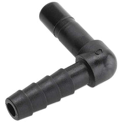 Parker - Plastic Push-To-Connect Tube Fittings Type: Tube Elbow Barb Connector Tube Outside Diameter (Inch): 3/8 - Eagle Tool & Supply