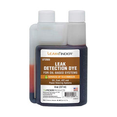 Leak Finder - Automotive Leak Detection Dyes Applications: Engine Oil; Transmission Fluid; Fuel Container Size: 8 oz. - Eagle Tool & Supply