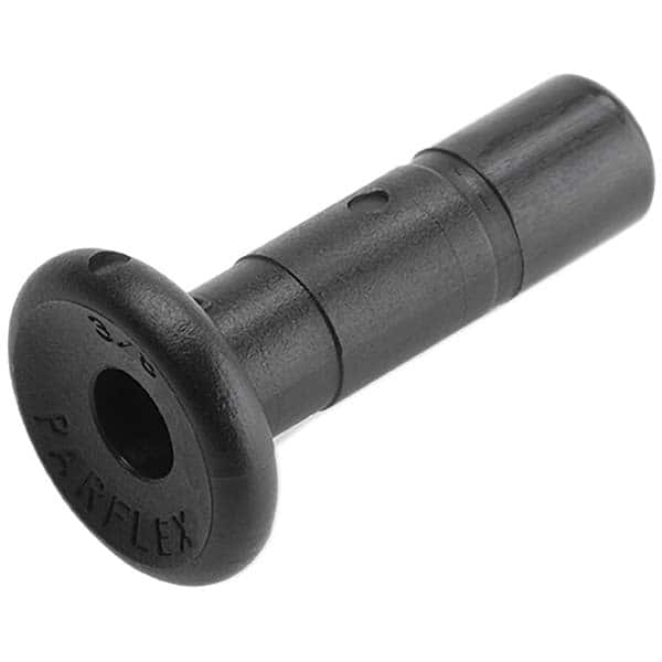 Push-To-Connect Tube Fitting: Plug, 1/4″ OD Kynar, 250 psi