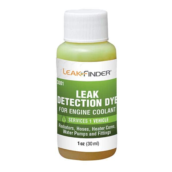 Leak Finder - Automotive Leak Detection Dyes Applications: Coolant Container Size: 1 oz. - Eagle Tool & Supply