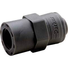 Parker - Plastic Push-To-Connect Tube Fittings Type: Faucet Adapter Tube Outside Diameter (Inch): 1/4 - Eagle Tool & Supply
