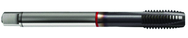 M6x1.0 6H 3-Flute Cobalt Red Ring Spiral Point Plug Tap-TiCN - Eagle Tool & Supply