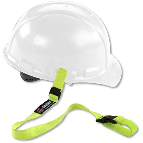 3150 Lime Elastic Hard Hat Lanyard With Buckle - Eagle Tool & Supply
