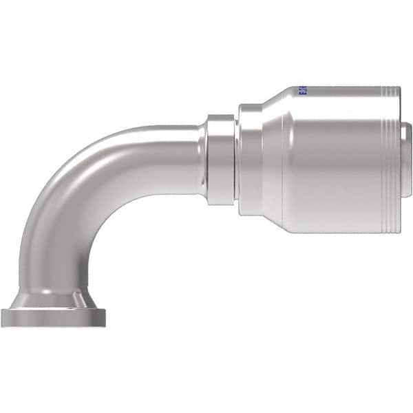 Eaton - Hydraulic Hose Fittings & Couplings Type: Female ORS Swivel 90 Elbow Hose Diameter: 1-1/16 (Inch) - Eagle Tool & Supply
