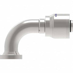 Eaton - Hydraulic Hose Fittings & Couplings Type: SAE Code 62 Flange Head, 90 Degree Elbow Hose Diameter: 1-7/8 (Inch) - Eagle Tool & Supply