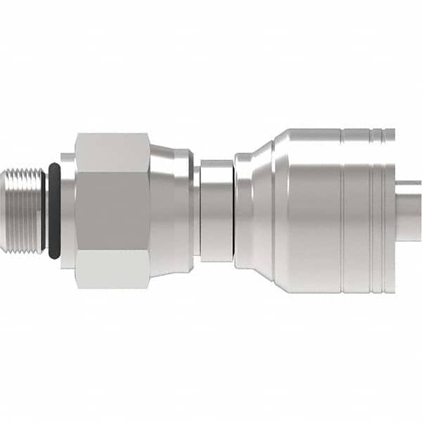 Eaton - Hydraulic Hose Fittings & Couplings Type: Male Straight Thread O-Ring Swivel Hose Diameter: 9/16 (Inch) - Eagle Tool & Supply