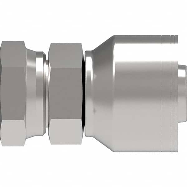 Eaton - Hydraulic Hose Fittings & Couplings Type: Female Straight Pipe Swivel Hose Diameter: 1-1/4 (Inch) - Eagle Tool & Supply