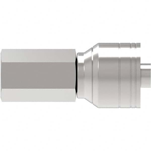 Eaton - Hydraulic Hose Fittings & Couplings Type: Female Pipe Rigid Hose Diameter: 1/2 (Inch) - Eagle Tool & Supply