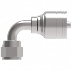 Eaton - Hydraulic Hose Fittings & Couplings Type: JIC 37 Female Swivel 90 Elbow Hose Diameter: 1-1/16 (Inch) - Eagle Tool & Supply