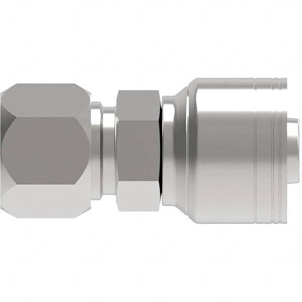 Eaton - Hydraulic Hose Fittings & Couplings Type: Flareless Tube Rigid Ermeto 7000 Series Hose Diameter: 9/16 (Inch) - Eagle Tool & Supply