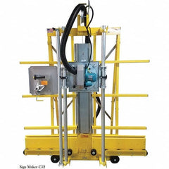 Saw Trax - Sign Maker Compact 64" Max Cross Cut Vertical Panel Saw - Eagle Tool & Supply