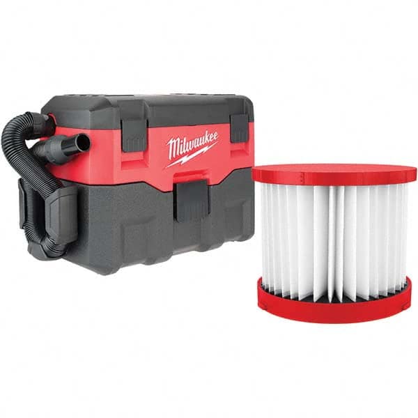 Milwaukee Tool - Wet/Dry Vacs Power Type: Battery Type: Portable - Eagle Tool & Supply