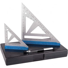 Fowler - Square Sets Blade Length (Inch): 4 Blade Length (Decimal Inch): 4.0000 - Eagle Tool & Supply