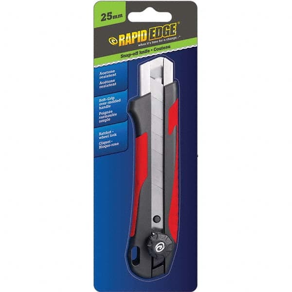 Rapid Edge - Utility Knives, Snap Blades & Box Cutters Type: Snap Knife Blade Type: Snap - Eagle Tool & Supply