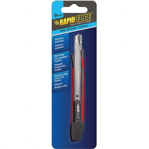 Rapid Edge - Utility Knives, Snap Blades & Box Cutters Type: Snap Knife Blade Type: Snap - Eagle Tool & Supply